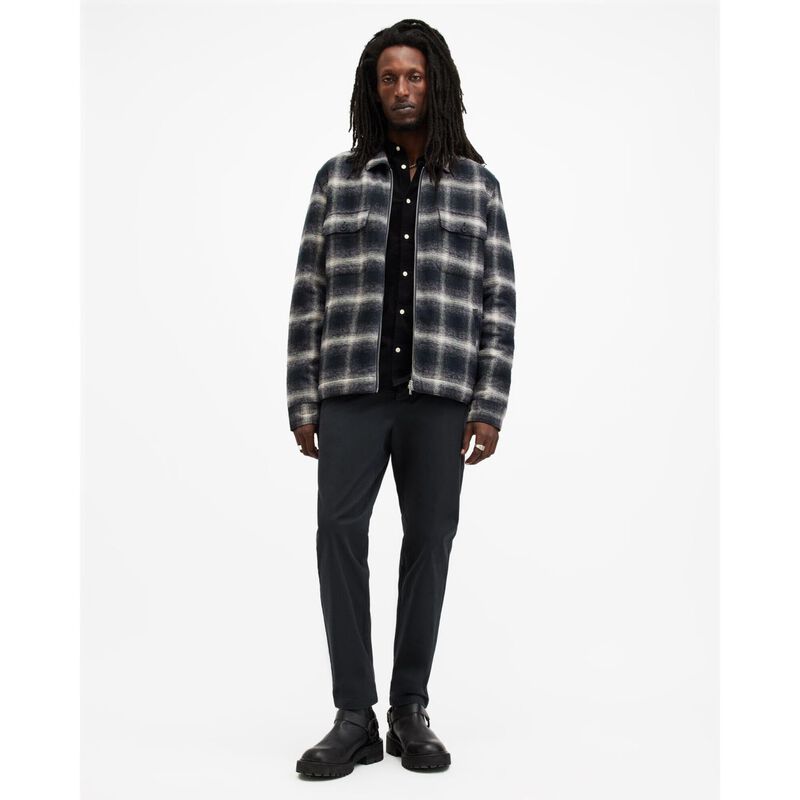 AllSaints Walde Skinny Fit Chino Trousers image number 7